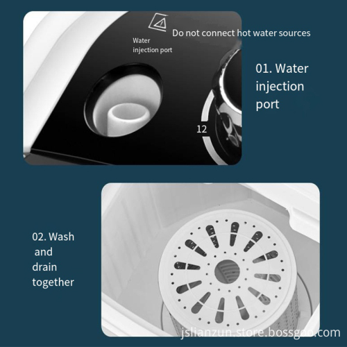5kg Mini Portable Washing and Drying Machines: A Space-Saving Solution for Laundry Needs