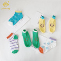 スマイリーフェイスソックス、明るい色の子供の靴下