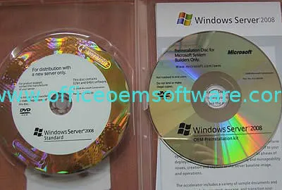 English 32 / 64 Bite Microsoft Windows Server 2008 R2 Standard With Full Version