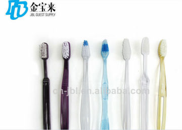 low-cost hotel toothbrush and hotel toothpaste