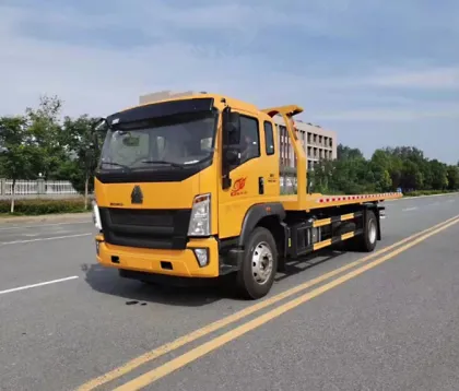 Sinotruk wrecker tow truck,4*2 recovery truck