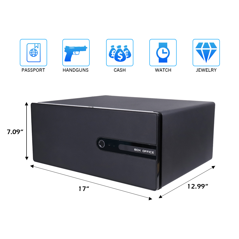 biometric travel gun safe