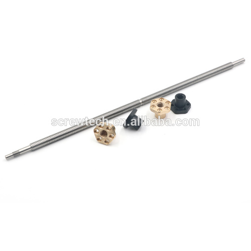 China Wholesale Custom Length Tr12 Lead Screw For Milling Machine