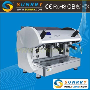 Semi-automatic double head turkish expresso nescafe machine with CE Approved
