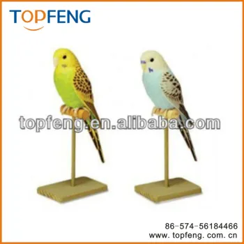 Breezy Singer sensor singing Parakeet plastic sensor bird