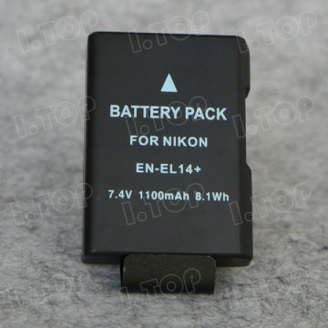 Full Decoded EN-EL14 Digital Camera Battery For Nikon D5100 D3100 D3200 D5200