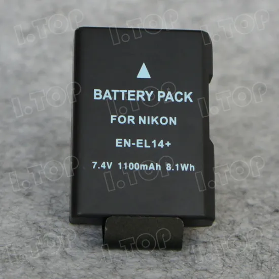 Full Decoded EN-EL14 Digital Camera Battery For Nikon D5100 D3100 D3200 D5200