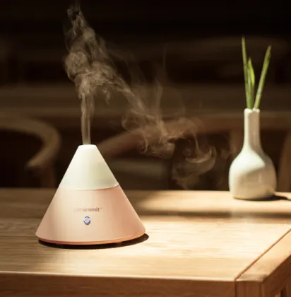 Modern electric ultrasonic honeywell vicks relion humidifier filters with colorful led lights for aromatherapy