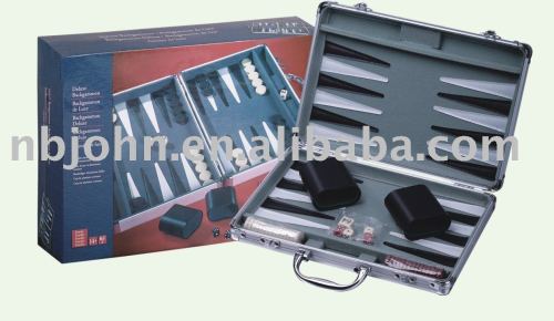 BACKGAMMON IN ALU.CASE