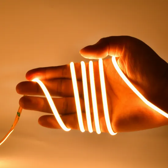 COB LED Strip - High Density, No Dark Spot, Flexible FCOB with 378 LEDs/Chip, Compatible with DC24V & 12V, Smart Lights Strip