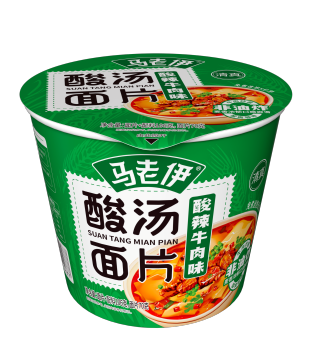 Spicy Beef Sour Soup Noodles Cup