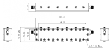 3,5-5GHz Geniş Bant Boşluk Filtresi