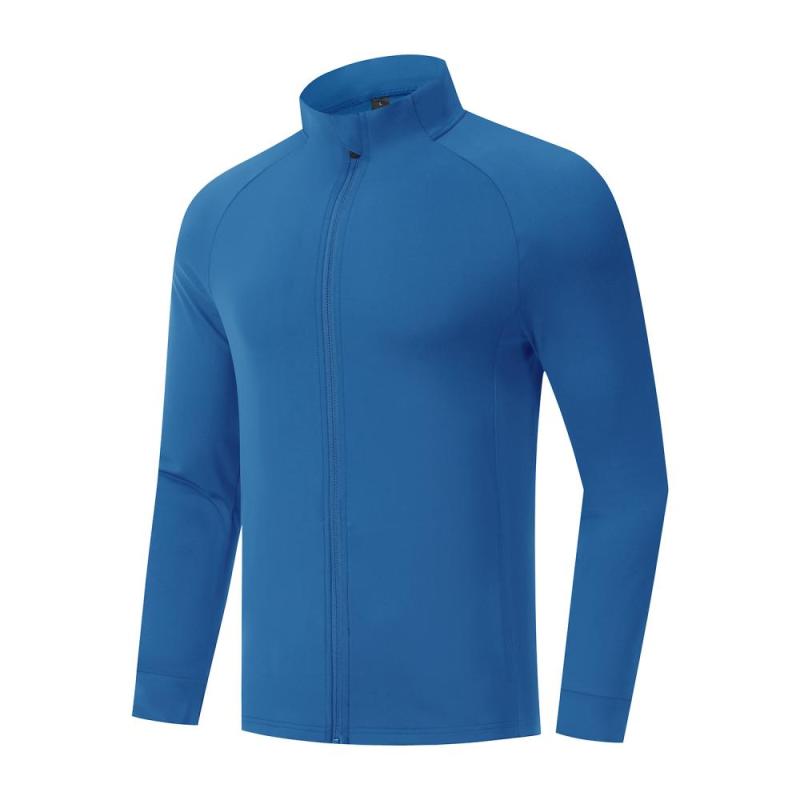 Gym Zipper Running Training Jacket for Men