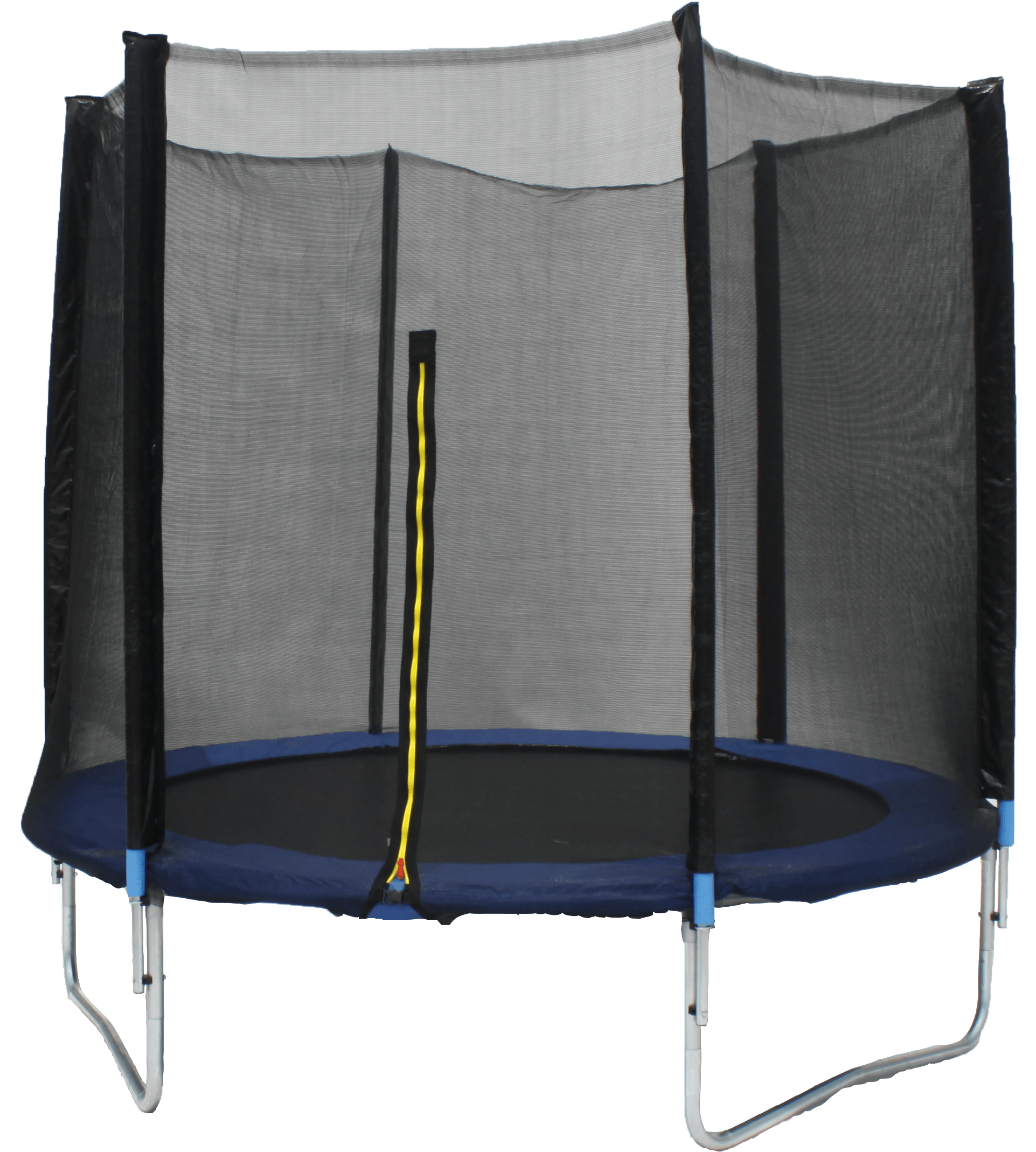 Trampolines Deluxe Round Sports Trampoline with Enclosure