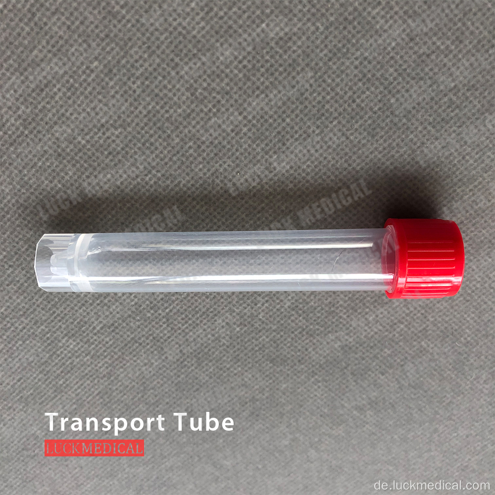 10 ml Standardtransportrohr leerer Behälter