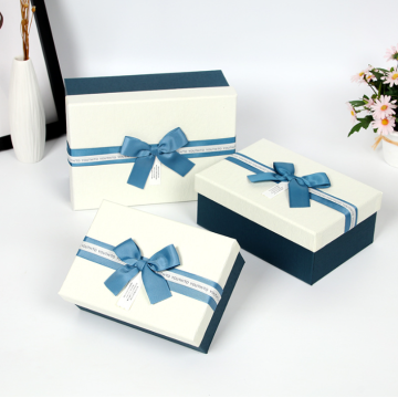 Romantische Bow Knot Ribbon Schokoladenpapierbox