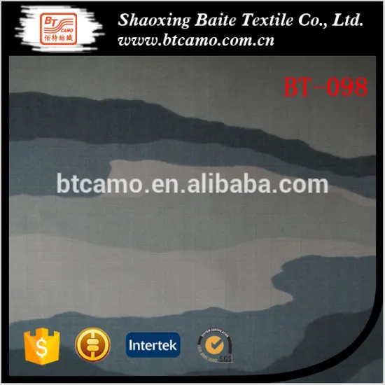 Ripstop Printed Fabric Military Camouflage Fabric