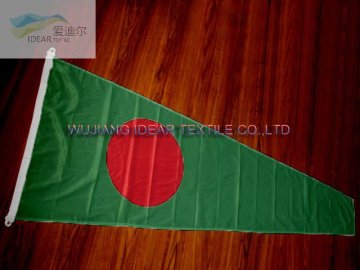 100% Polyester 4.5M Colored Long Flags