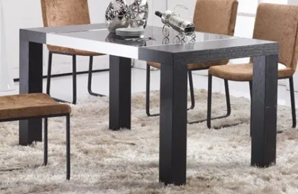 Wooden Oak Veneer Dining Table 143#