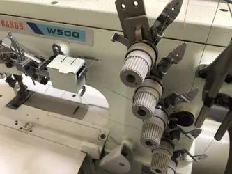 Pegasus W500P Series Oil Barrier Type Flatbed Interlock Stitch Machine