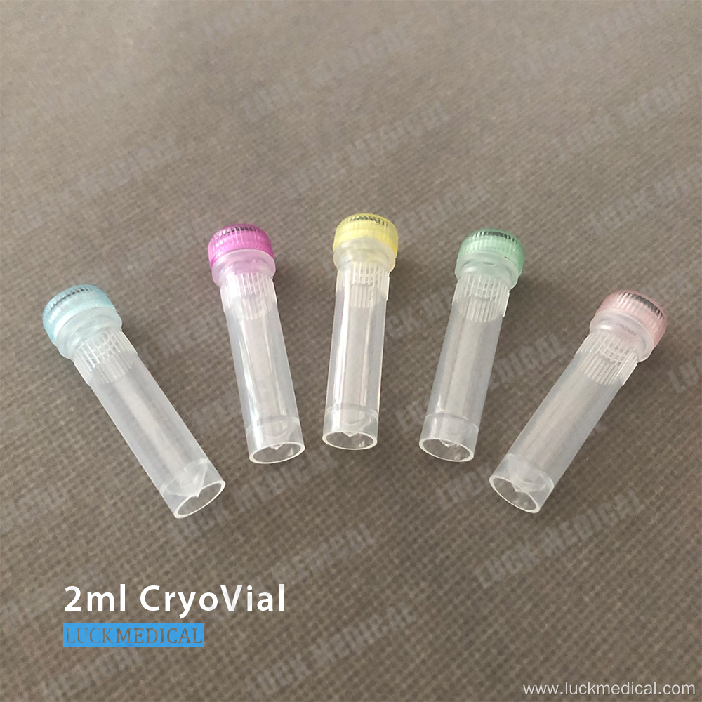 Self-standing 2ml Cryovial Tube