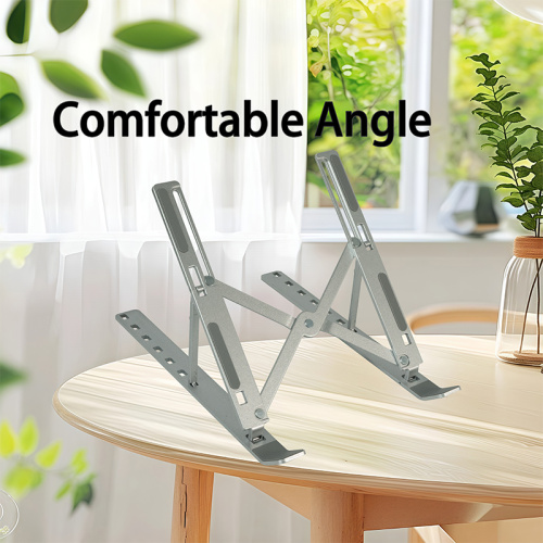 Ergonomic 7-Level Foldable Laptop Stand for 15.6-Inch Laptops