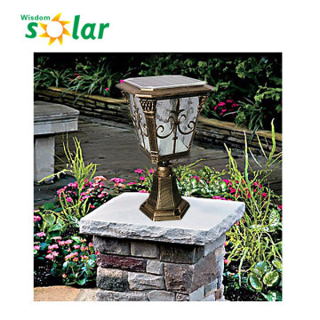 High Power Solar Post Light for Veranda Decking and Garden Outdoor Lighting (JR-CP13)