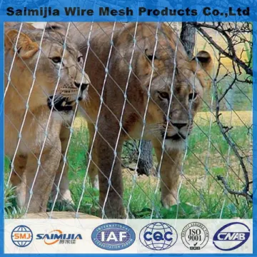 Designer new arrival stainless steel rope ferruled mesh net