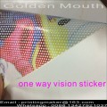 Custom One Way Vision Stickers voor raam