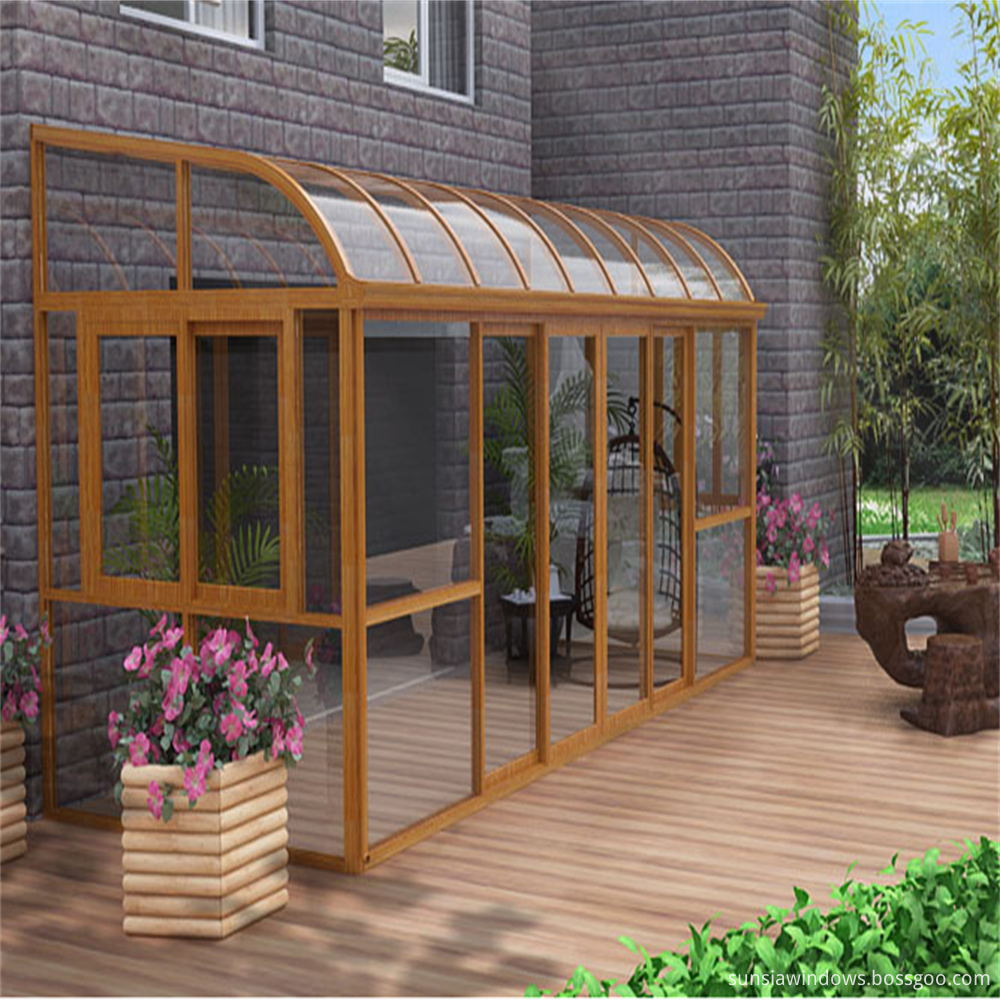 Aluminum Glass Sun House