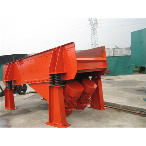  straight vibrating screen Vibrating Feeder for Gravels and Stones Manufactory