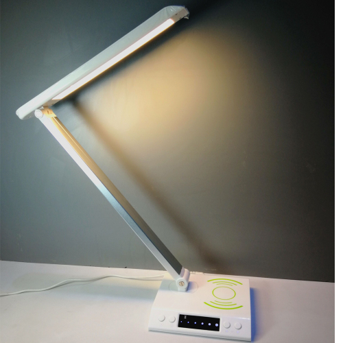 bezprzewodowe ładowanie dla iphone x lampa stołowa lampy biurkowej