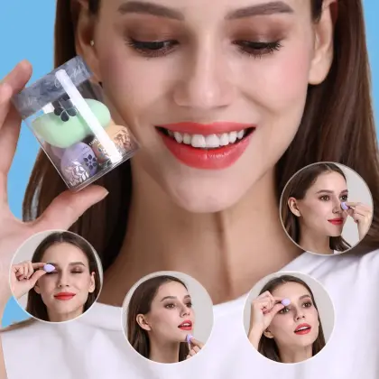 6PCS Mini Beauty Makeup Sponge