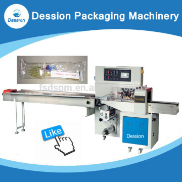 Hot Sale Horizontal Flow Automatic Cutlery Packing Machine
