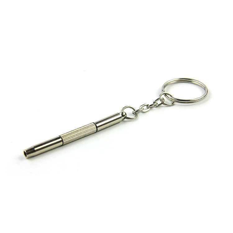 Mini Eyeglasses Screwdriver With Keychain