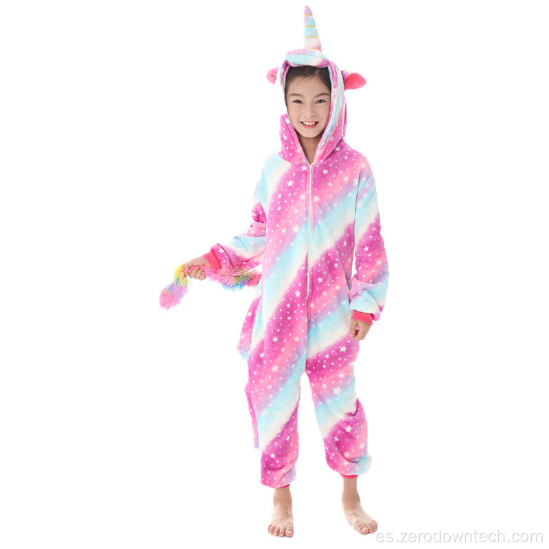 Conjunto de pijama de unicornio para niña, niño, niño