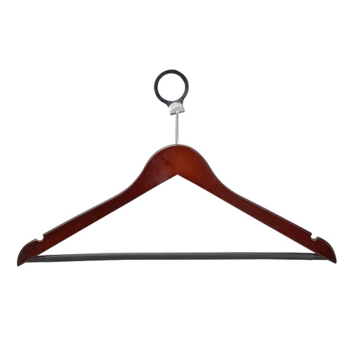 Fashion Custom Wooden Hangers with Logo for Clothes