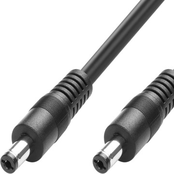 2.5mm DC 컴퓨터, PC, 모니터, 카메라 용 남성 전원 케이블에서 남성 전원 케이블