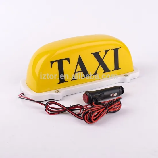Waterproof led Taxi Cab Top light with Magnetic base