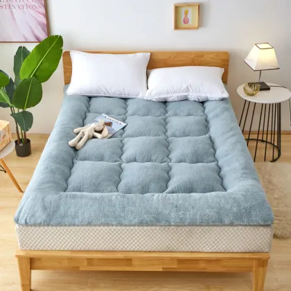 Sleepwell Down Cashmere Feather Quilted Mattress Bed Topper