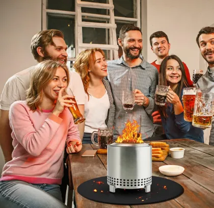 Heavy duty high temperature fire-proof Fire Pit Mat