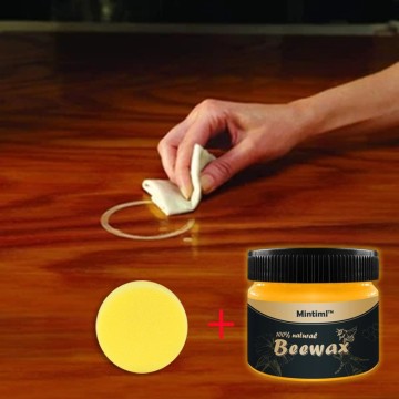 Laminate Flooring Organic Natural Pure Wax Wood Seasoning Beewax Complete Solution Furniture Care Beeswax Home Cleaning