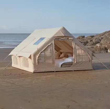 Universal Rainproof Inflatable Camping Tent for All Seasons