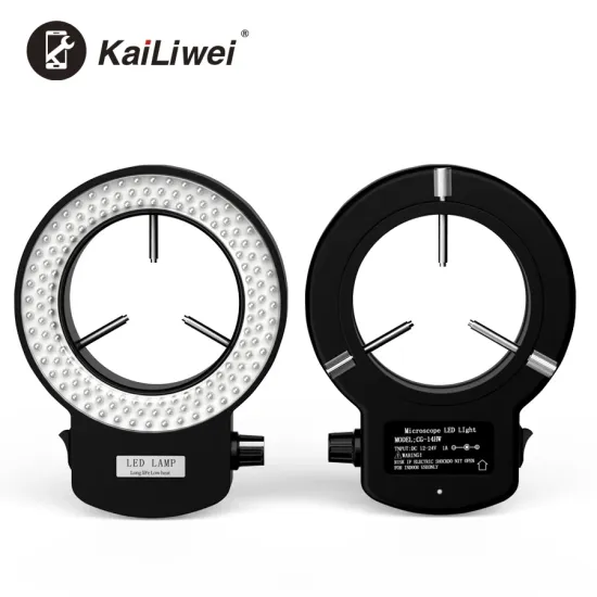 Kailiwei RF4 144 LED Ring Light for Stereo Trinocular Microscope and Electronics Repair