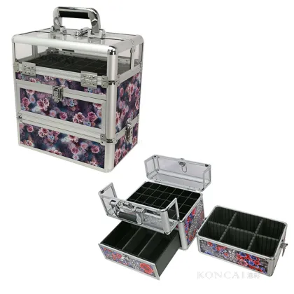 KONCAI Brand Aluminum Jewelry Box