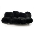 Designer Plush Fabric Fashion Living Room Sofa