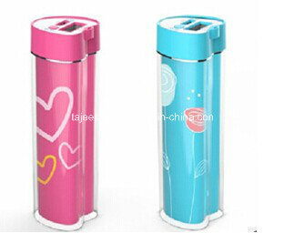 Universal 2600mAh Mini Perfume Power Bank for Smartphone & Tablet