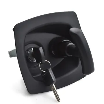Black Heavy Duty Truck Toolbox Paddle Latch Lock Compression T Handle
