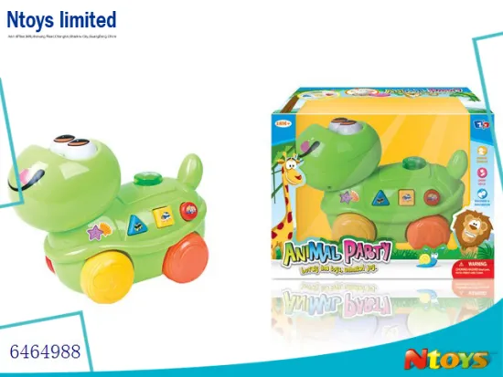 6464988 BABY TOY BO ELECTRIC ANIMAL TORTOISE W/LIGHT/MUSIC.W/O 3*AA BATTERIES