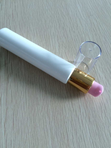 airless pump aplicator PE tube cosmetic packaging